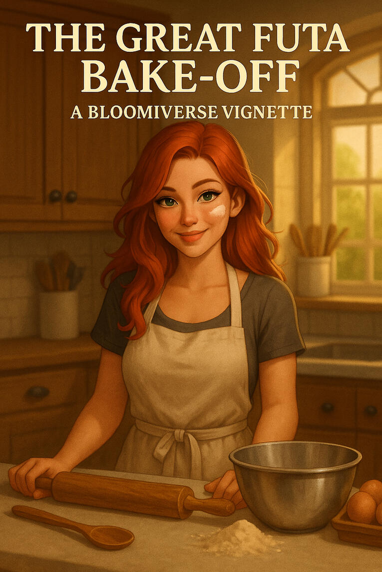 The Great Futa Bake-Off Cover art for "The Great Futa Bake-Off, A Bloomiverse Vignette"
